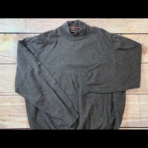 Men’s Black Brown 1826 Dark Grey Turtleneck R6